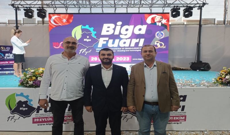 BİGA 17. TARIM,GIDA, HAYVANCILIK VE TEKNOLOJİLERİ FUARI'NA KATILIM SAĞLADIK.