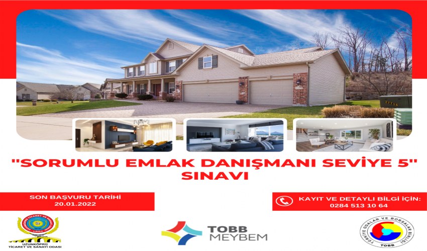 EMLAKÇILIK VE GALERİCİLİK SINAV BAŞVURULARI BAŞLADI